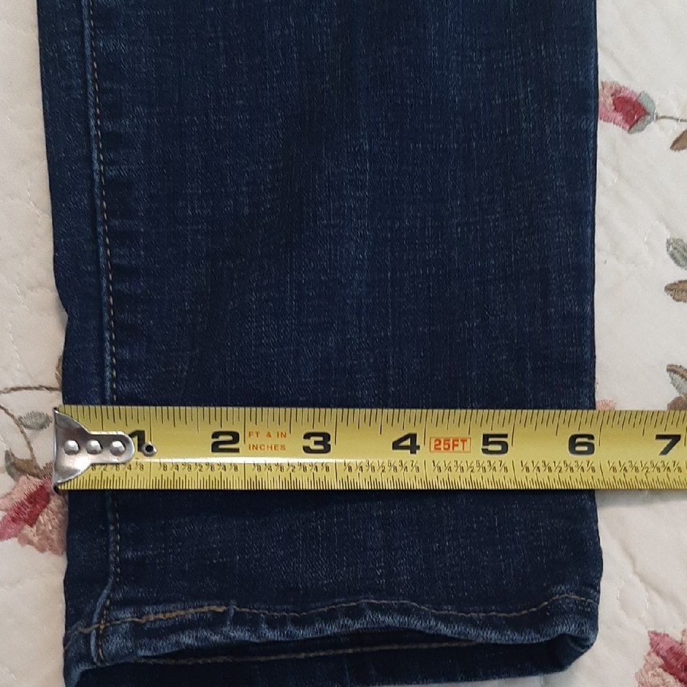 Levi's Women's 18 W 721 High Rise Skinny Jeans - Dark Blue - Picture 12 of 14